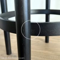【アウトレット】Karimoku New Standard（カリモクニュースタンダード） / CASTOR BARSTOOL High with backrest（キャストールバースツール ハイ ウィズ バックレスト） / ブラック