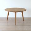 【アウトレット】CARL HANSEN & SON（カール・ハンセン＆サン） / CH008 / オーク材・ホワイトオイル仕上げ / φ78cm / コーヒーテーブル