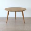 【アウトレット】CARL HANSEN & SON（カール・ハンセン＆サン） / CH008 / オーク材・ホワイトオイル仕上げ / φ78cm / コーヒーテーブル
