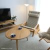 【アウトレット】CARL HANSEN & SON（カール・ハンセン＆サン） / CH008 / オーク材・ホワイトオイル仕上げ / φ78cm / コーヒーテーブル
