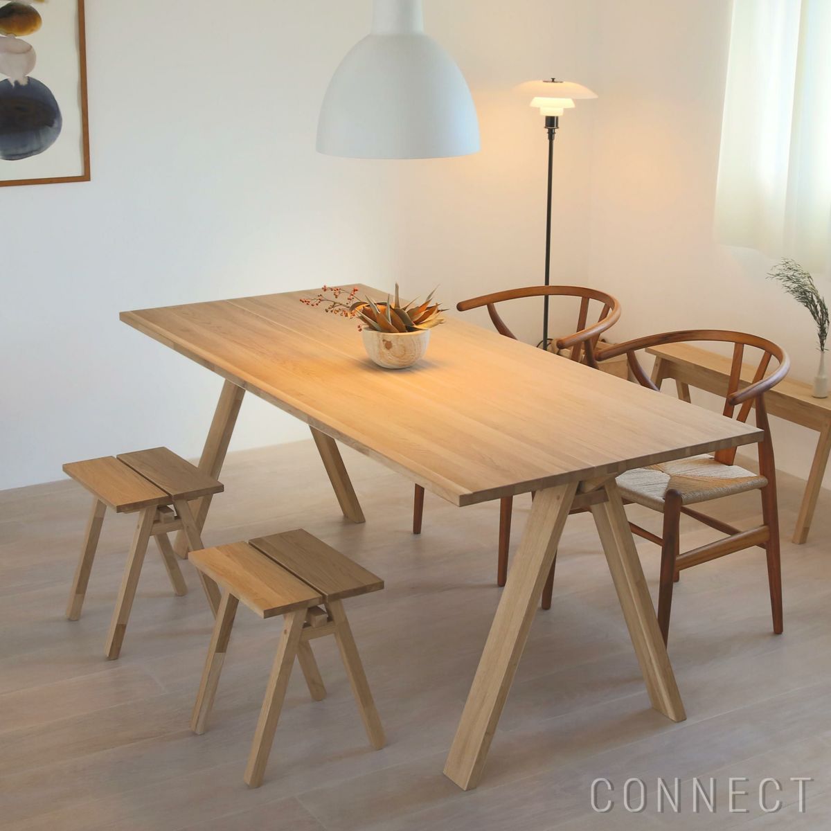 【アウトレット】石巻工房 by Karimoku / ISHINOMAKI STOOL by Karimoku（石巻スツール） / ピュアオーク