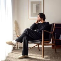 HOUSE OF FINN JUHL（ハウス・オブ・フィンユール） / 45 CHAIR / ウォルナット材・オイル仕上げ・エレガンスレザー（mocca）