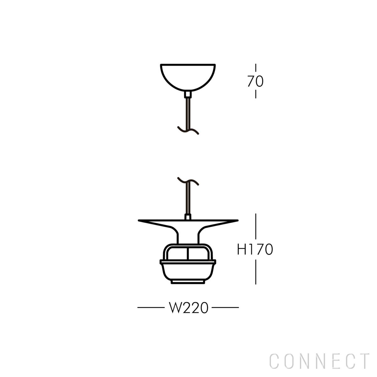 Artek（アルテック） / Kori Pendant Light with Disc Shade（コリ ペンダント・ディスクシェード） / ホワイト / ペンダントライト