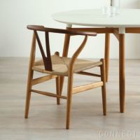 【2024年限定生産・ポイント10倍】CARL HANSEN & SON （カール・ハンセン＆サン） / CH24 / Yチェア（ワイチェア） ウォルナット材・オーク材・オイル仕上げ SH43cm