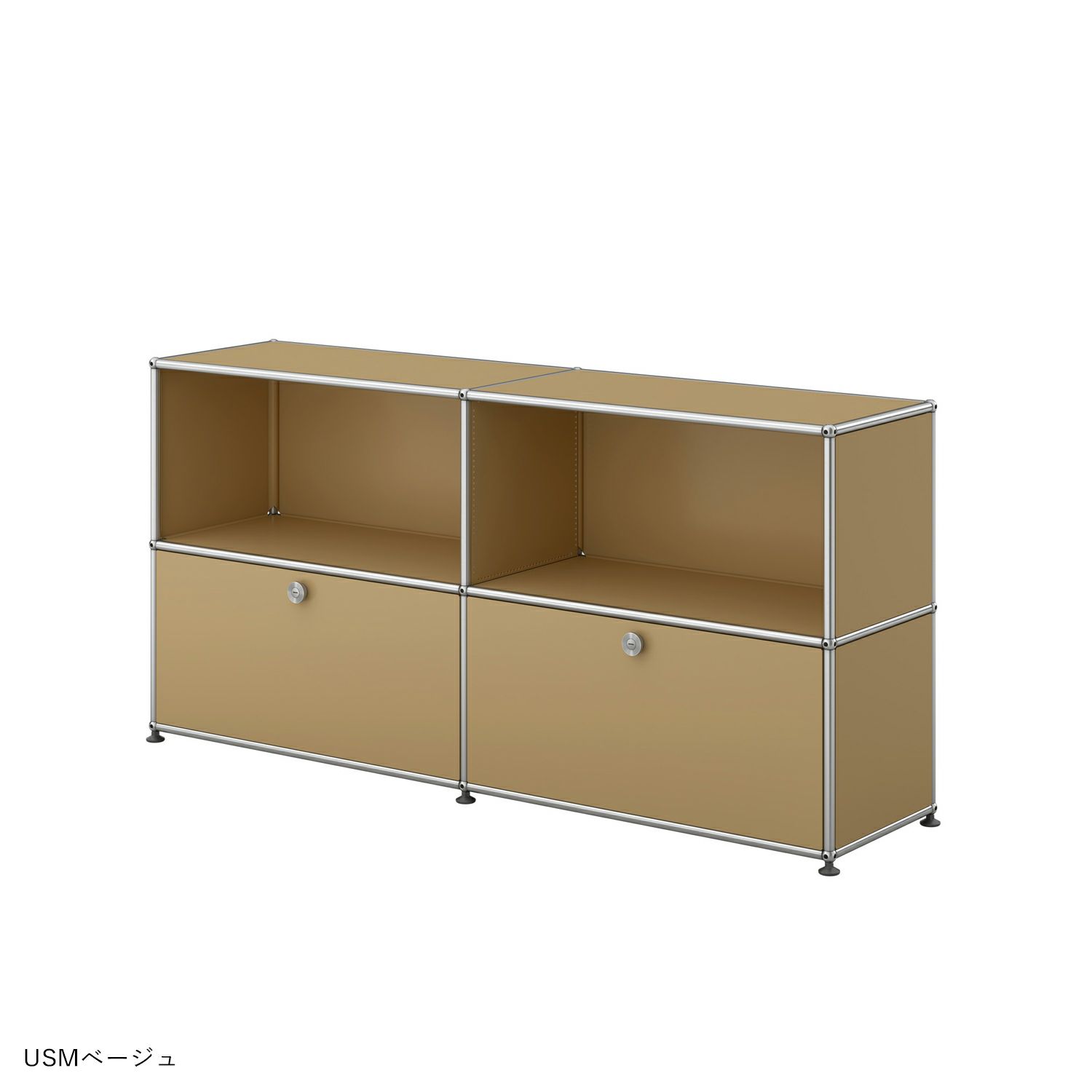 USM（ユーエスエム） / USM Haller Sideboard（USMハラー サイドボード） / W1523xD373xH740mm / ドロップダウンドアx2