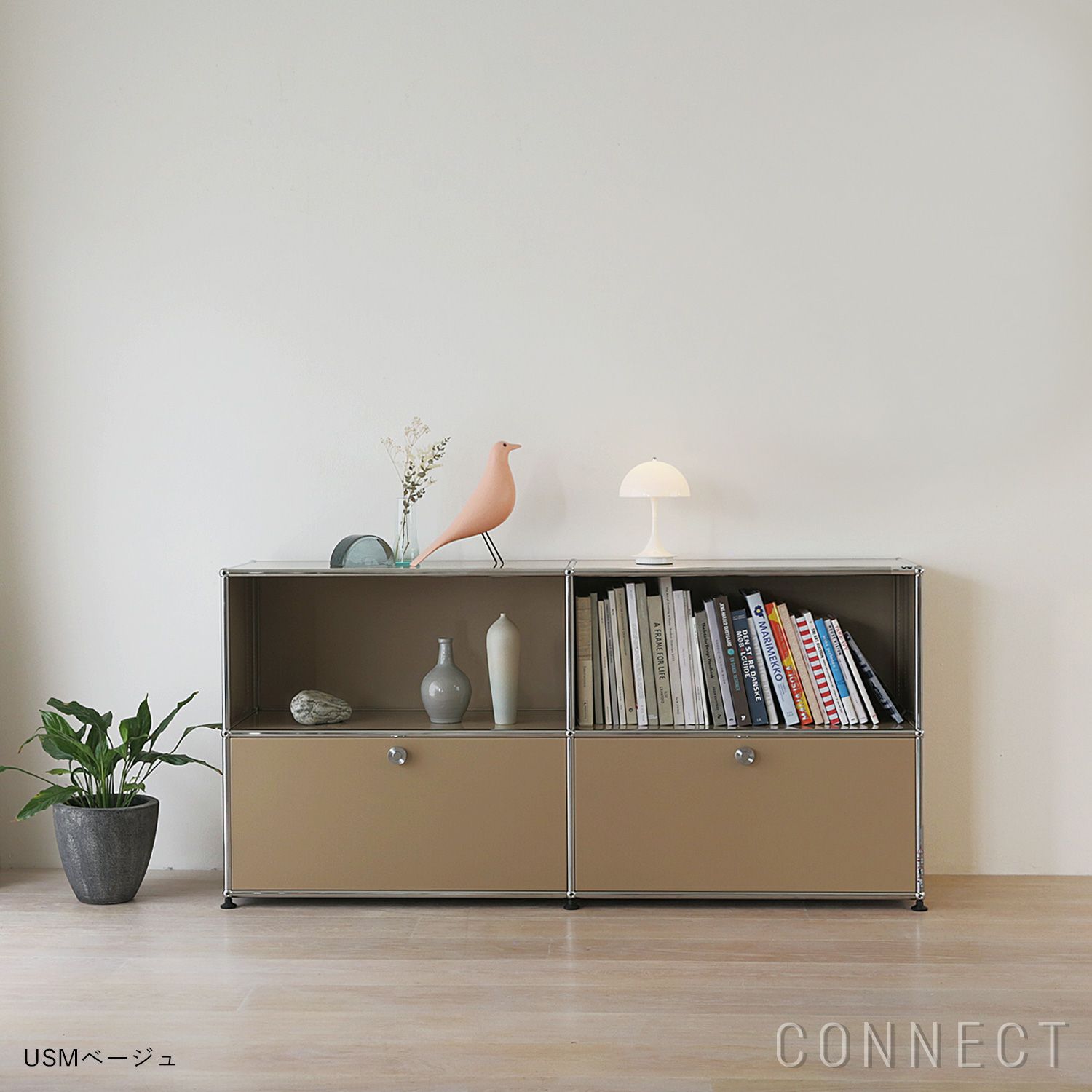 USM（ユーエスエム） / USM Haller Sideboard（USMハラー サイドボード） / W1523xD373xH740mm / ドロップダウンドアx2