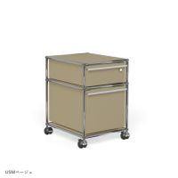 USMハラー　ワゴン USM USM ハラー キャスターワゴン ブラック 鍵付き