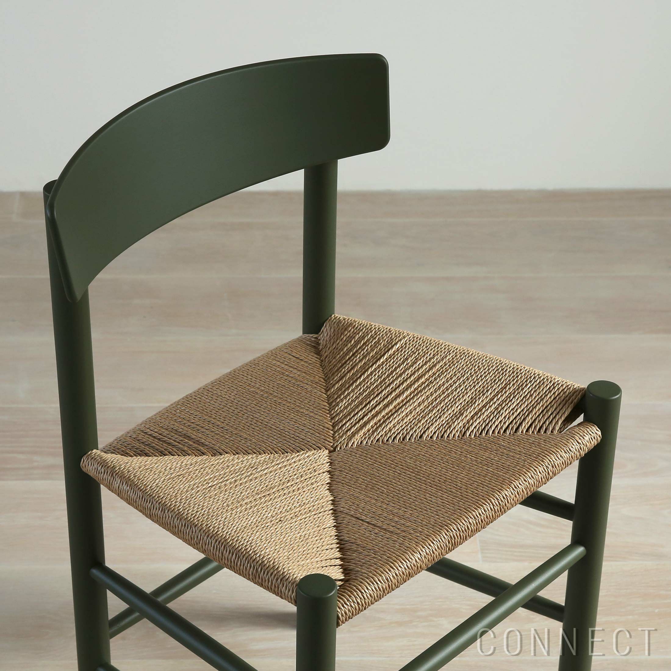 FREDERICIA（フレデリシア） / J39（モーエンセンチェア・シェーカーチェア） / ビーチ材・ラッカー仕上げ / Khaki green（カーキグリーン）
