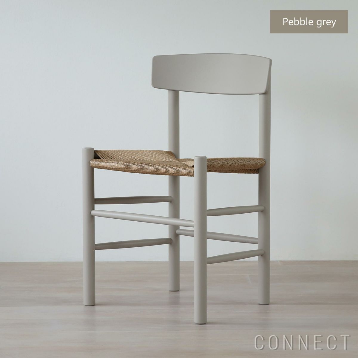 FREDERICIA（フレデリシア） / J39（モーエンセンチェア・シェーカーチェア） / ビーチ材・ラッカー仕上げ / Pebble grey（ぺブルグレー）