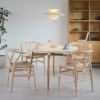 【ポイント10倍】CARL HANSEN & SON（カール・ハンセン＆サン） / BA103 ホワイトラミネート天板 / オーク材・オイル仕上げ / テーブル / H70cm