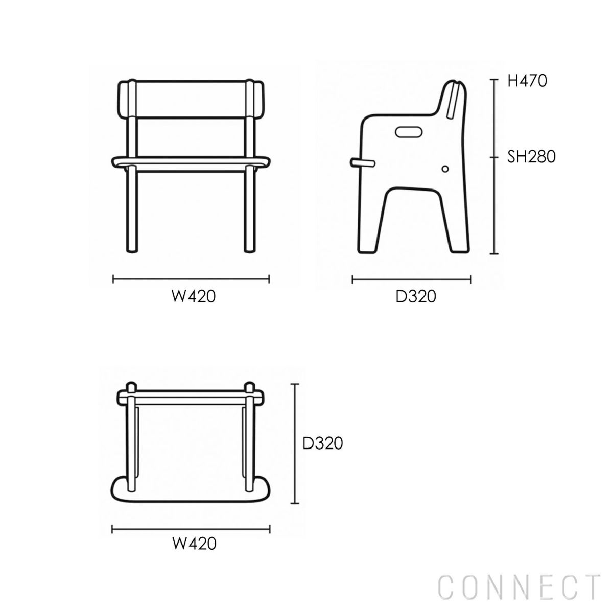 CARL HANSEN & SON（カール・ハンセン＆サン） / CH410 PETER'S CHAIR（ピーターズチェア） / ビーチ材・無塗装 / キッズ用チェア