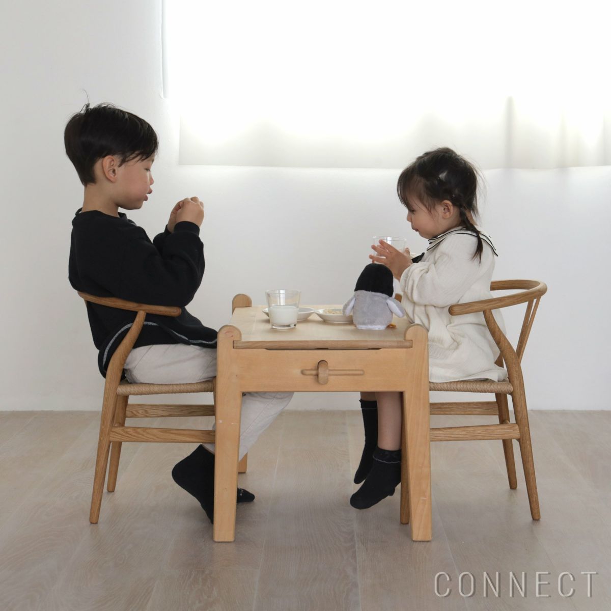 CARL HANSEN & SON（カール・ハンセン＆サン） / CH411 PETER'S TABLE（ピーターズテーブル） / ビーチ材・無塗装 / キッズ用テーブル