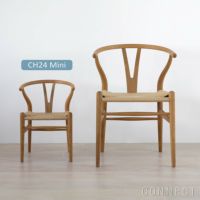 【2024年限定生産・ポイント10倍】CARL HANSEN & SON （カール・ハンセン＆サン） / CH24 CHILDREN’S WISHBONE CHAIR / Yチェア（ワイチェア）ミニ（Mini） オーク材・オイル仕上げ / 子供用チェア