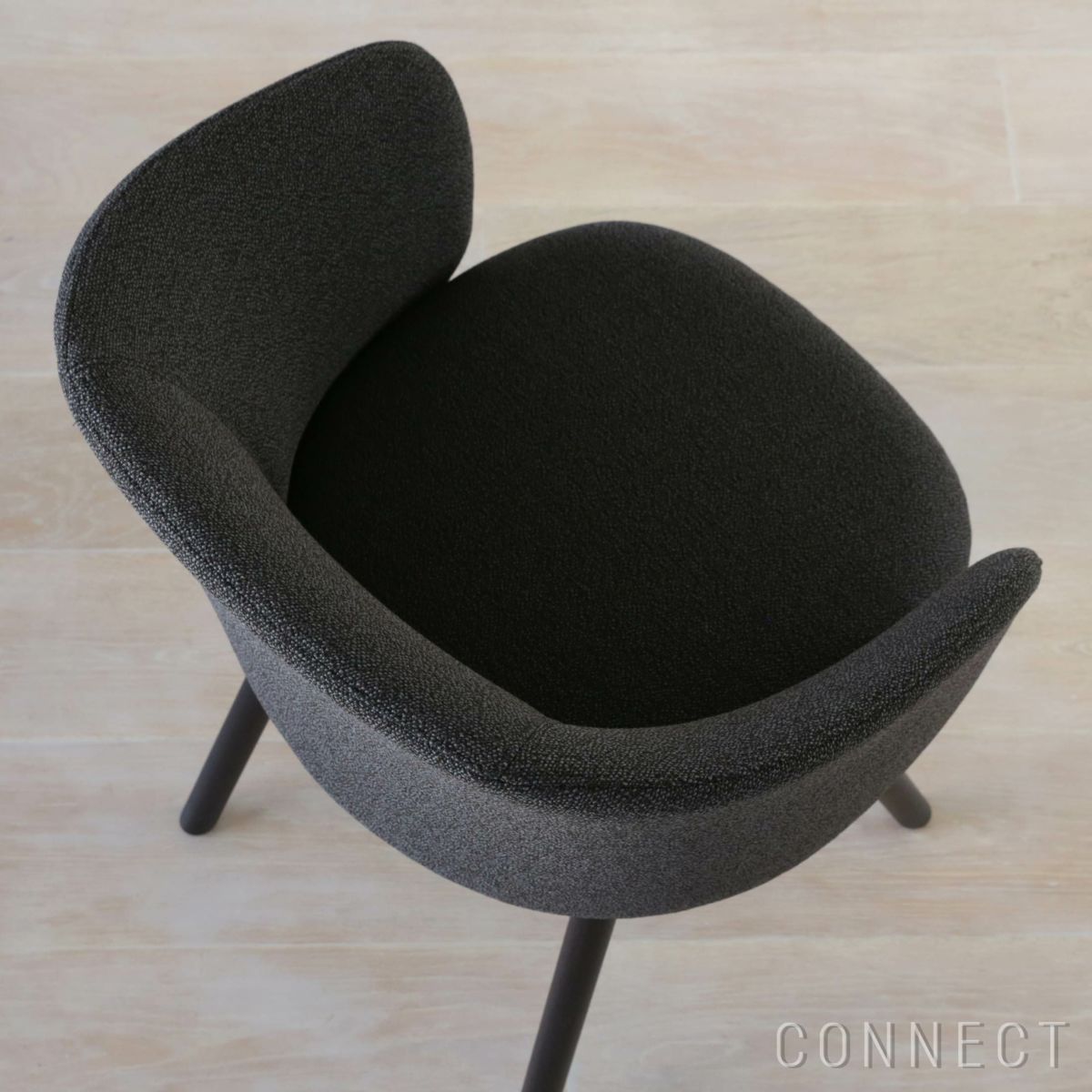 Vitra（ヴィトラ） / Mikado（ミカド） / アームチェア / Cento（チェント）truffle black / ダークオーク