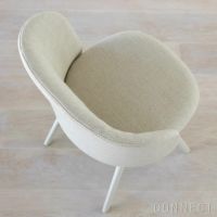 Vitra（ヴィトラ） / Mikado（ミカド） / サイドチェア / Dumet（デュメ）berge melange / アルミベース・チョークパウダーコート仕上げ