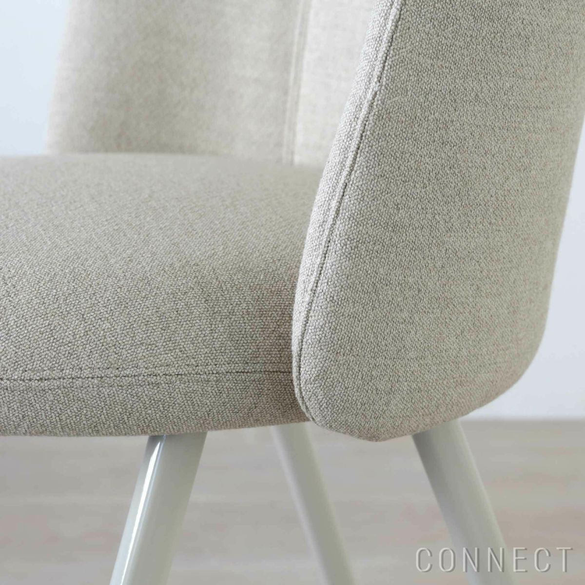 Vitra（ヴィトラ） / Mikado（ミカド） / サイドチェア / Dumet（デュメ）berge melange / アルミベース・チョークパウダーコート仕上げ