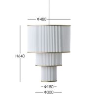 LE KLINT（レ・クリント） / PLIVELLO 112（プリヴェッロ） / φ480mm / ペンダントライト