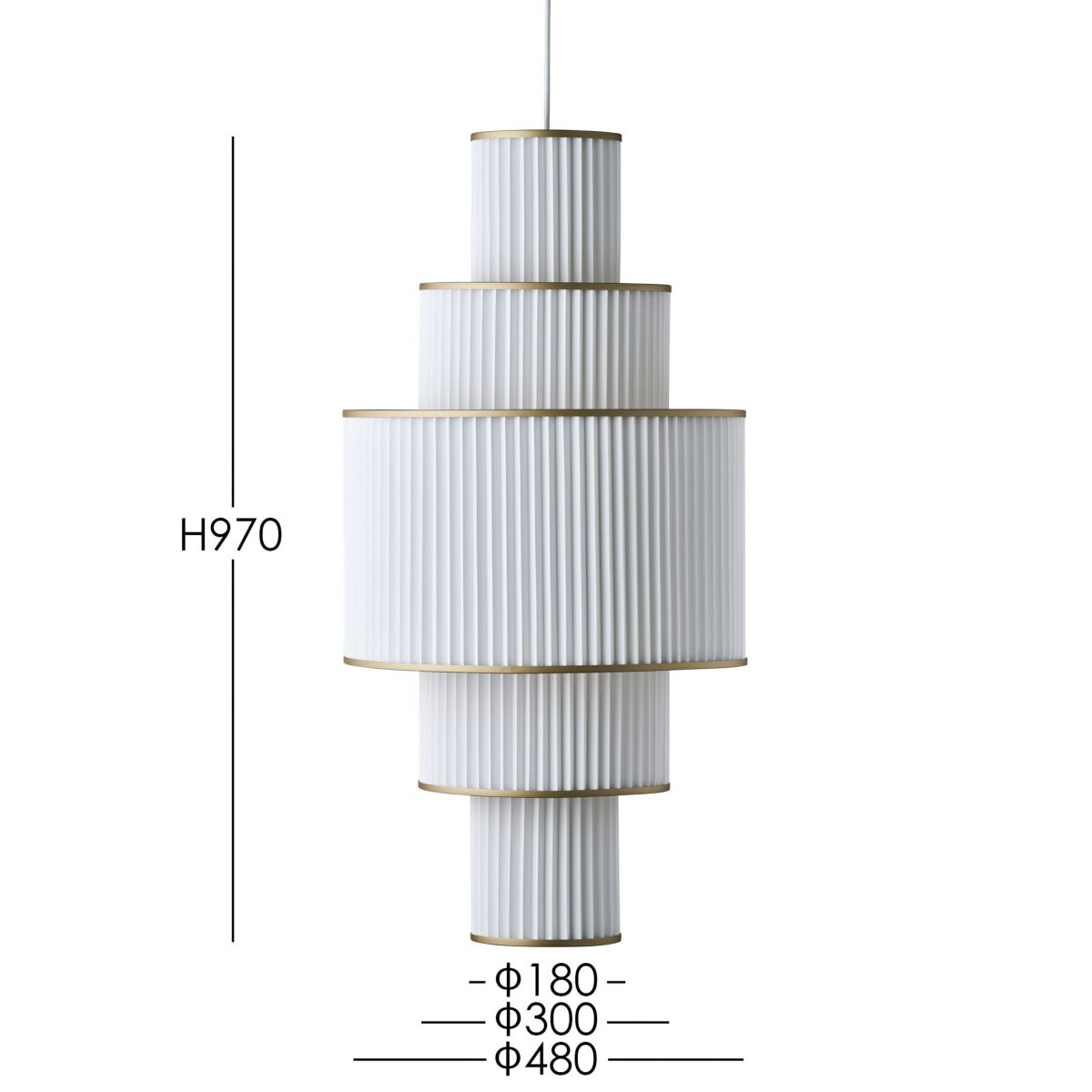 LE KLINT（レ・クリント） / PLIVELLO 113（プリヴェッロ） / φ480mm / ペンダントライト