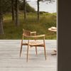 CARL HANSEN & SON （カール・ハンセン＆サン） / E008 DINING CHAIR / EMBRACE OUTDOOR SERIES（エンブレイスアウトドアシリーズ） / チーク材・無塗装 / ダイニングチェア