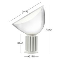 FLOS（フロス） / TACCIA（タッチア） / マットホワイト / テーブルランプ