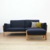 【アウトレット】Karimoku New Standard（カリモク ニュースタンダード） / CASTOR SOFA（キャストールソファ） / OTTOMAN / PURE OAK（オットマン / ピュアオーク） / ナイトブルー