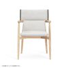 CARL HANSEN & SON （カール・ハンセン＆サン） / CU E008（E008ダイニングチェア専用クッション） / EMBRACE OUTDOOR SERIES（エンブレイスアウトドアシリーズ） / Agora Liso life oat 1760 / 屋外・アウトドア用