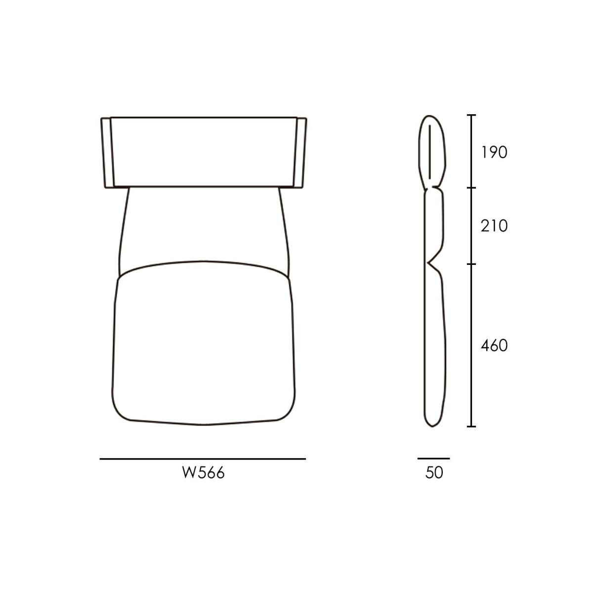 CARL HANSEN & SON （カール・ハンセン＆サン） / CU E008（E008ダイニングチェア専用クッション） / EMBRACE OUTDOOR SERIES（エンブレイスアウトドアシリーズ） / Agora Liso life oat 1760 / 屋外・アウトドア用