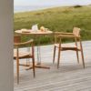 CARL HANSEN & SON （カール・ハンセン＆サン） / E022 DINING TABLE / EMBRACE OUTDOOR SERIES（エンブレイスアウトドアシリーズ） / チーク材・無塗装 / SMALL φ80cm / ダイニングテーブル