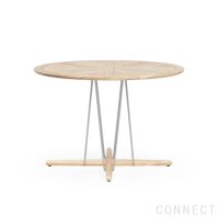 CARL HANSEN & SON （カール・ハンセン＆サン） / E022 DINING TABLE / EMBRACE OUTDOOR SERIES（エンブレイスアウトドアシリーズ） / チーク材・無塗装 / MEDIUM φ110cm / ダイニングテーブル