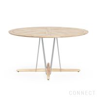CARL HANSEN & SON （カール・ハンセン＆サン） / E022 DINING TABLE / EMBRACE OUTDOOR SERIES（エンブレイスアウトドアシリーズ） / チーク材・無塗装 / LARGE φ140cm / ダイニングテーブル