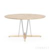 CARL HANSEN & SON （カール・ハンセン＆サン） / E022 DINING TABLE / EMBRACE OUTDOOR SERIES（エンブレイスアウトドアシリーズ） / チーク材・無塗装 / LARGE φ140cm / ダイニングテーブル