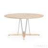 CARL HANSEN & SON （カール・ハンセン＆サン） / E022 DINING TABLE / EMBRACE OUTDOOR SERIES（エンブレイスアウトドアシリーズ） / チーク材・無塗装 / LARGE φ140cm / ダイニングテーブル
