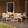 CARL HANSEN & SON （カール・ハンセン＆サン） / E022 DINING TABLE / EMBRACE OUTDOOR SERIES（エンブレイスアウトドアシリーズ） / チーク材・無塗装 / LARGE φ140cm / ダイニングテーブル