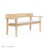 CARL HANSEN & SON （カール・ハンセン＆サン） / CU GL101（GL101ベンチ専用クッション） / TIMBUR OUTDOOR BENCH（ティンバーアウトドアベンチ） / Agora Liso life oat 1760 / 屋外・アウトドア用