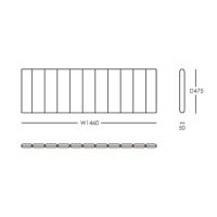 CARL HANSEN & SON （カール・ハンセン＆サン） / CU GL101（GL101ベンチ専用クッション） / TIMBUR OUTDOOR BENCH（ティンバーアウトドアベンチ） / Agora Liso life oat 1760 / 屋外・アウトドア用