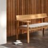 CARL HANSEN & SON （カール・ハンセン＆サン） / CU GL101（GL101ベンチ専用クッション） / TIMBUR OUTDOOR BENCH（ティンバーアウトドアベンチ） / Agora Liso life oat 1760 / 屋外・アウトドア用