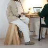 【アウトレット】AA STOOL by Karimoku（AAスツール） / ピュアオーク / 2台セット