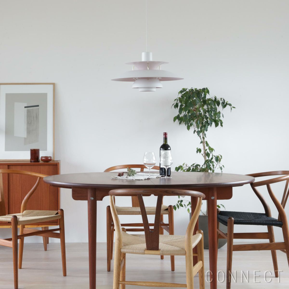 【150周年記念モデル】Louis Poulsen（ルイスポールセン） / PH 5 Anniversary Edition（アニバーサリーエディション） / ホワイト×ペールローズ / 真鍮メタライズド / ペンダントライト