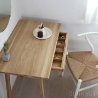 【アウトレット】石巻工房 by Karimoku / HAFU DESK（ハフデスク） / ピュアオーク