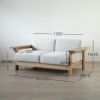 【アウトレット】石巻工房 by Karimoku / KOBO SOFA 2P by Karimoku（工房ソファ） / 2シーター / ピュアオーク / Maple 102（B917）