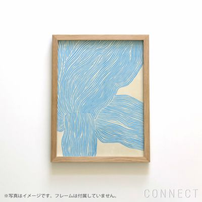 Silke Bonde（シルケボンデ）/ アートポスター Blue world（青い世界）/ L | CONNECT