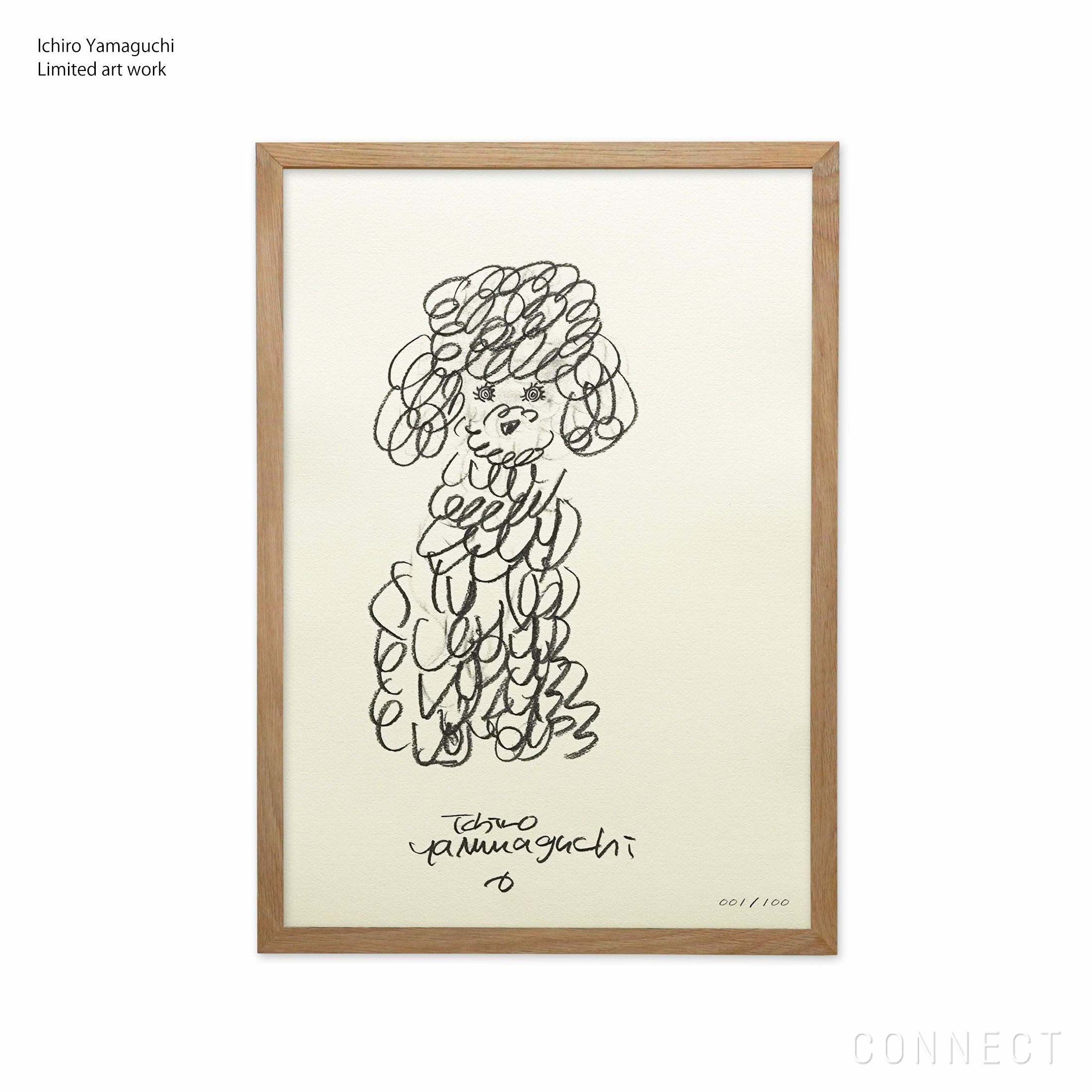 山口一郎 / Giclee（ジクレー印刷）「トイプードル」 / Mサイズ  