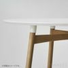 【アウトレット】CARL HANSEN & SON（カール・ハンセン＆サン） / BA103 ホワイトラミネート天板 / オーク材・オイル仕上げ / φ110cm・H72cm / ダイニングテーブル［hok56-08］