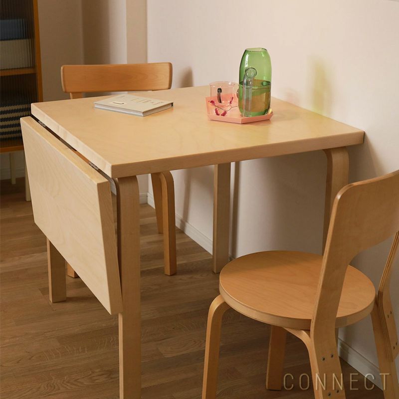 Artek（アルテック） / TABLE DL81C（ドロップリーフテーブル） / folding table / バーチ材 / 79-112.5×75cm / 伸長式テーブル