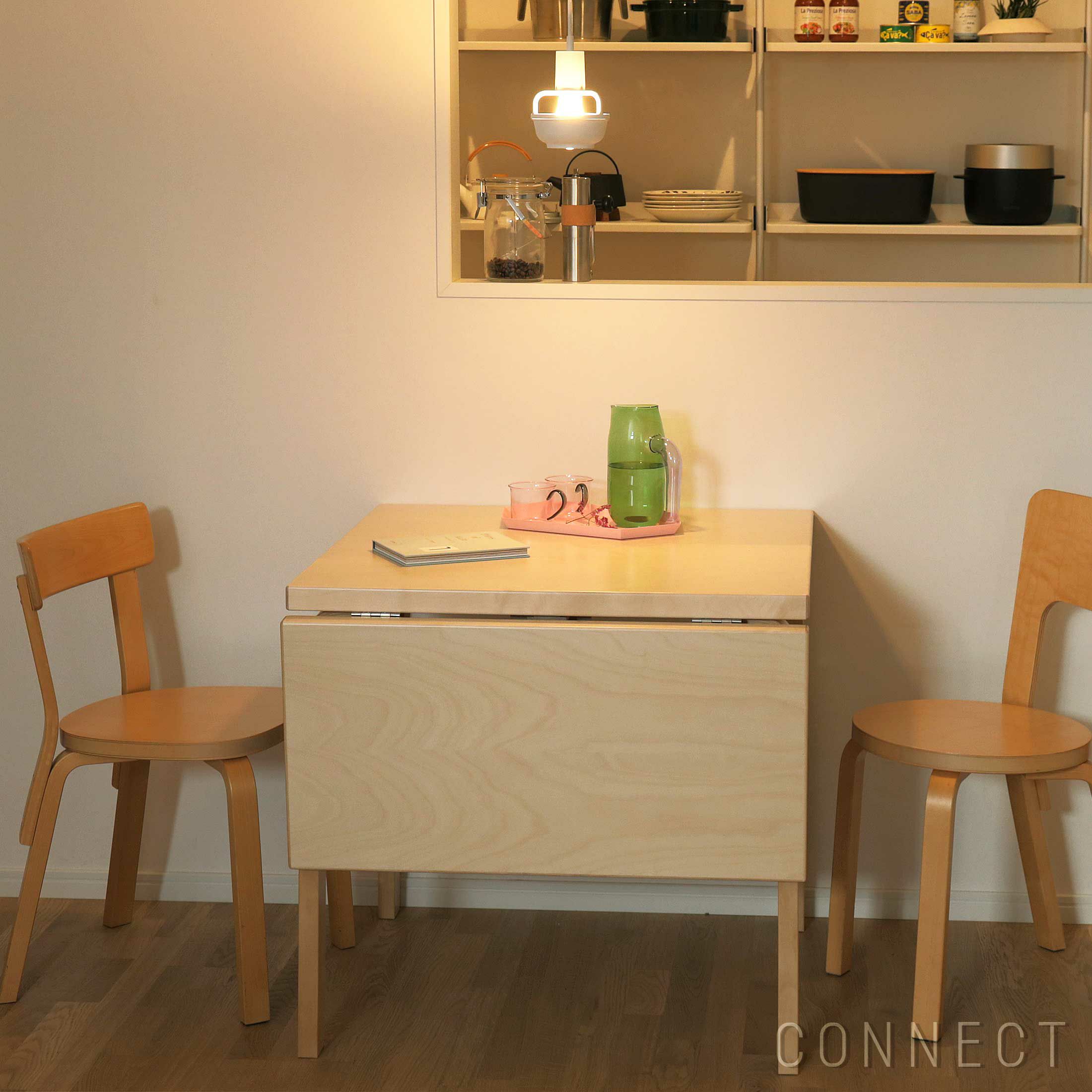 Artek（アルテック） / TABLE DL81C（ドロップリーフテーブル） / folding table / バーチ材 / 79-112.5×75cm / 伸長式テーブル