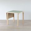 Artek（アルテック） / TABLE DL81C（ドロップリーフテーブル） / folding table / バーチ材 / 天板・ピスタチオ オリーブリノリウム / 79-112.5×75cm / 伸長式テーブル