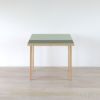 Artek（アルテック） / TABLE DL81C（ドロップリーフテーブル） / folding table / バーチ材 / 天板・ピスタチオ オリーブリノリウム / 79-112.5×75cm / 伸長式テーブル