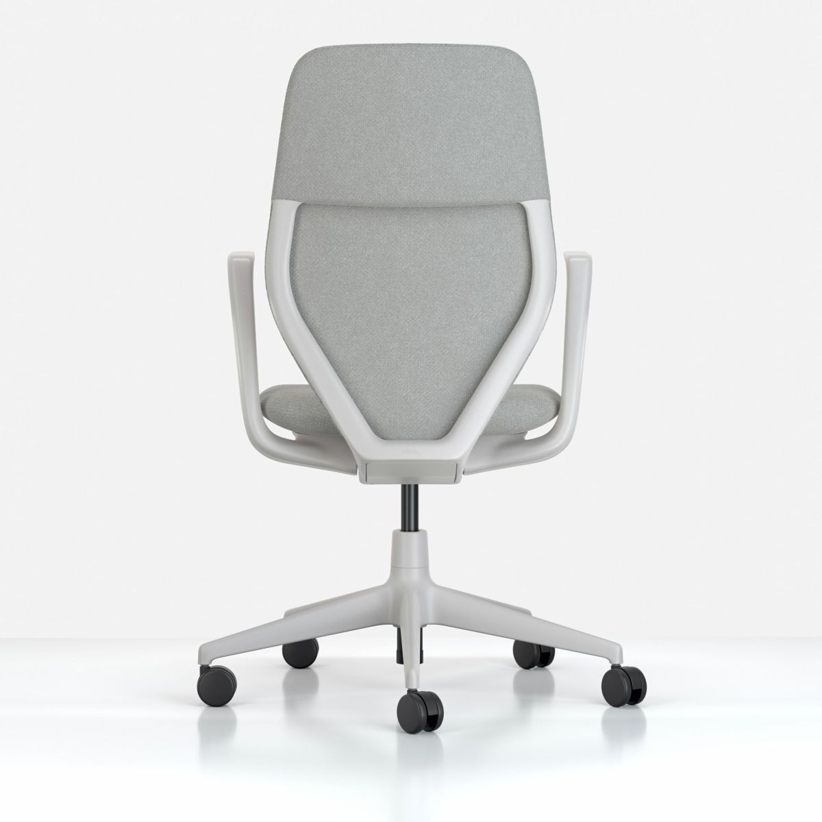 Vitra（ヴィトラ） / ACX Soft（エーシーエックス） / Grid Knit 01 stone grey / ソフトグレーベース / 前傾チルト機能あり / デスクチェア