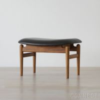 HOUSE OF FINN JUHL（ハウス・オブ・フィンユール） / CHIEFTAIN FOOTSTOOL（チーフテンフットスツール） / チーク材・オイル仕上げ・エレガンスレザー（mocca）