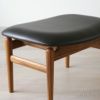 HOUSE OF FINN JUHL（ハウス・オブ・フィンユール） / CHIEFTAIN FOOTSTOOL（チーフテンフットスツール） / チーク材・オイル仕上げ・エレガンスレザー（mocca）